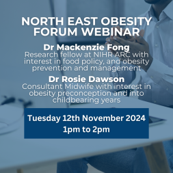 North East Obesity Forum Webinar